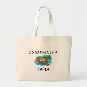 Bolso De Tela Gigante Sería bastante un Tapir