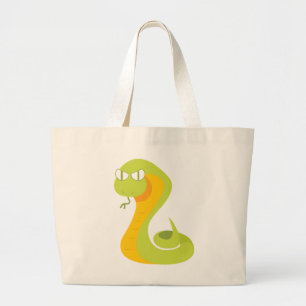 Bolso De Tela Gigante Serpiente