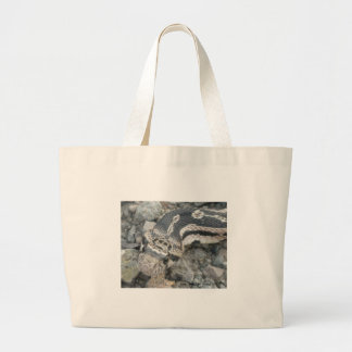 Bolso De Tela Gigante Serpiente toro (Pituophis catenifer sayi)