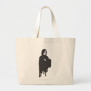 Bolso De Tela Gigante Severus Snape Brazos Cruzados B-W