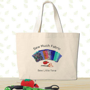 Bolso De Tela Gigante Sew Many Fabric Quilter
