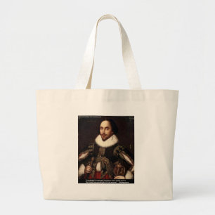 Bolso De Tela Gigante Shakespeare "Goodnight, Parting" Love Quote Gifts