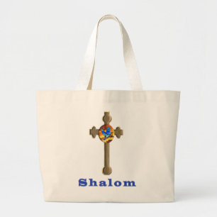 Bolso De Tela Gigante Shalom