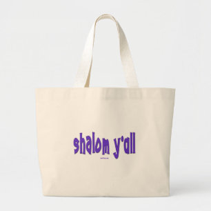 BOLSO DE TELA GIGANTE SHALOM USTED REGALOS