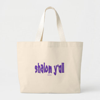 BOLSO DE TELA GIGANTE SHALOM USTED REGALOS