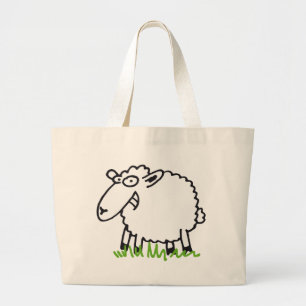 Bolso De Tela Gigante sheep