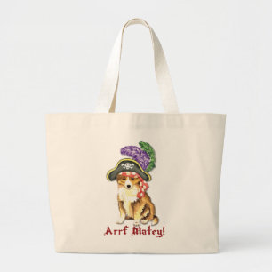 Bolso De Tela Gigante Sheltie Pirate