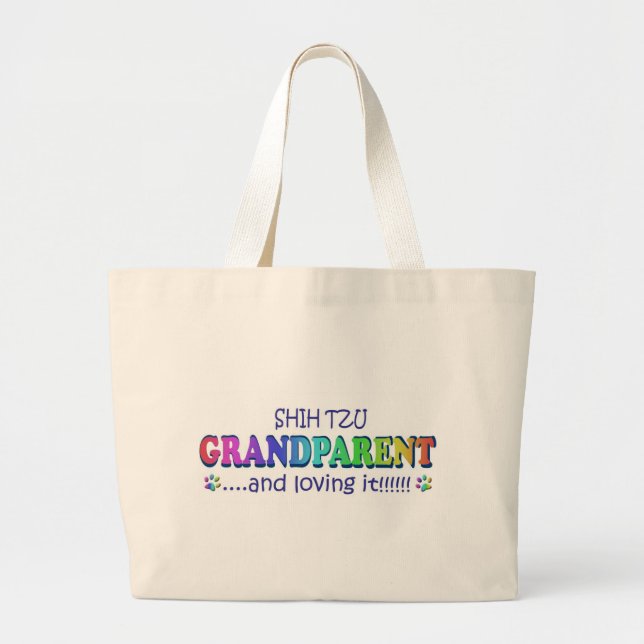 BOLSO DE TELA GIGANTE SHIHTZU (Frente)