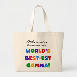 Bolso De Tela Gigante Si no conocido como regalos de la gamma Mejor-est