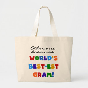Bolso De Tela Gigante Si no conocido como regalos del gramo del