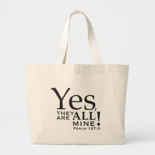 Bolso De Tela Gigante "Sí, SON toda la mina!" camisa