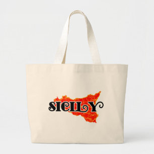 Bolso De Tela Gigante Sicilia