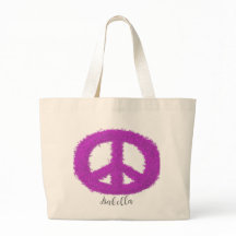 Signo de paz púrpura