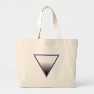 Bolso De Tela Gigante Símbolo asexual