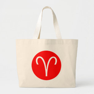 Bolso De Tela Gigante Símbolo de Aries