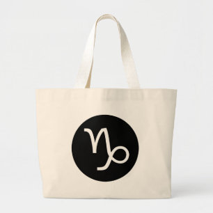 Bolso De Tela Gigante Símbolo de Capricornio
