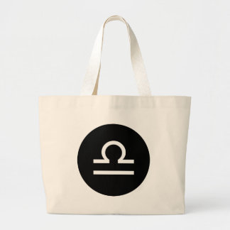 Bolso De Tela Gigante Símbolo de Libra