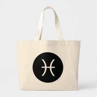 Bolso De Tela Gigante Símbolo de Pisces