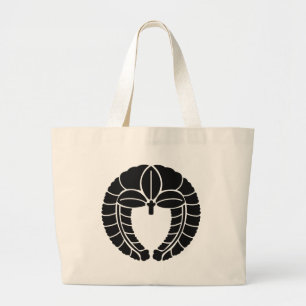 Bolso De Tela Gigante Símbolo japonés del escudo familiar (KAMON)