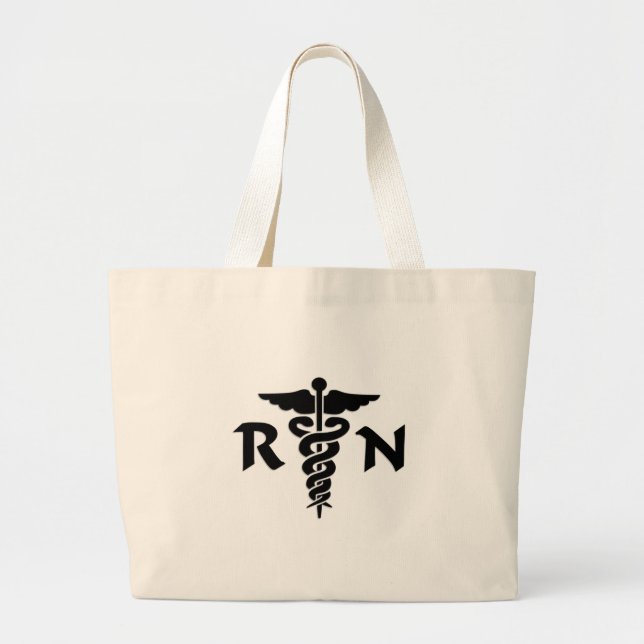 Bolso De Tela Gigante Símbolo médico del RN (Frente)