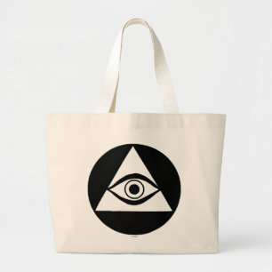 Bolso De Tela Gigante Símbolo: Todo el ojo que ve