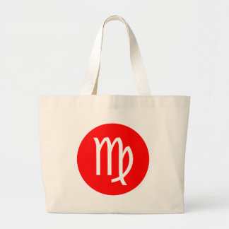 Bolso De Tela Gigante Símbolo Virgo