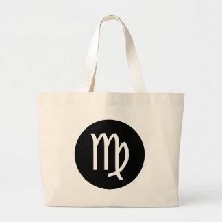 Bolso De Tela Gigante Símbolo Virgo