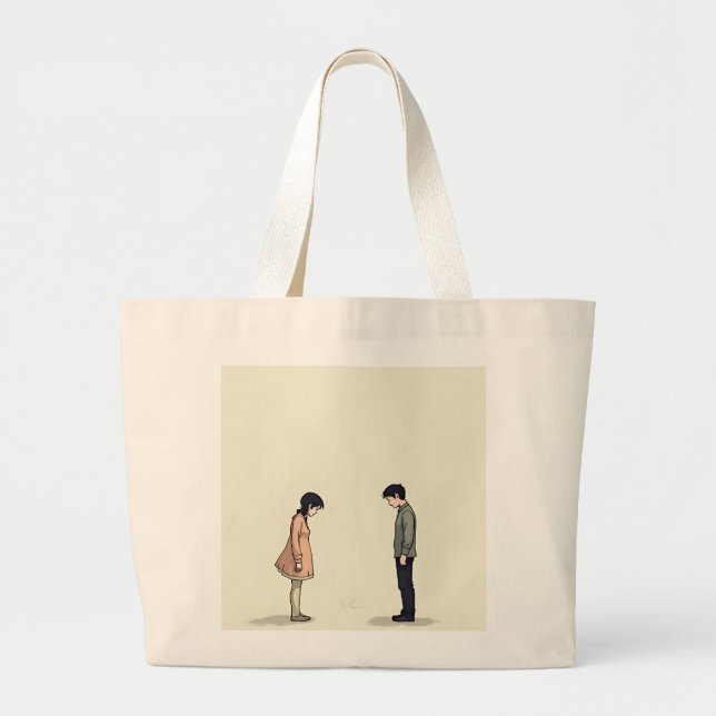 Bolso De Tela Gigante Simple Everyday Tote Bag – Reusable & Stylish (Frente)