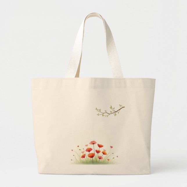 Bolso De Tela Gigante Simple Everyday Tote Bag – Reusable & Stylish (Frente)