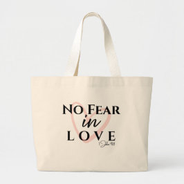 Bolso De Tela Gigante Sin Miedo En El Amor