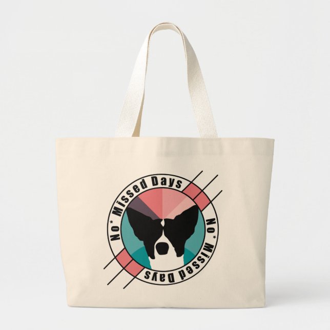 Bolso De Tela Gigante Sin pérdida de días de doble diseño (Frente)