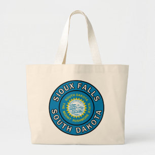 Bolso De Tela Gigante Sioux Falls Dakota del Sur