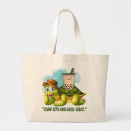 BOLSO DE TELA GIGANTE SIPS LENTOS Y VIBOS DE COLOR