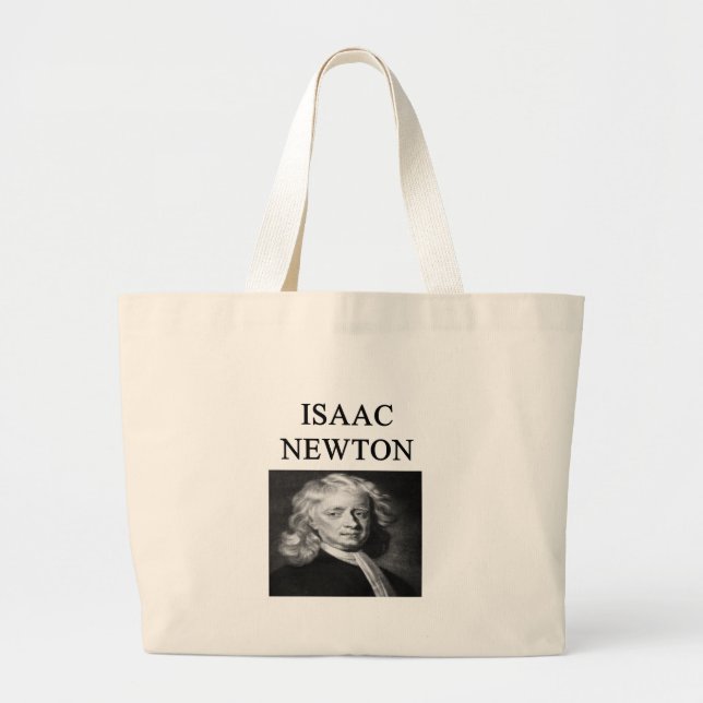 Bolso De Tela Gigante sir Isaac Newton (Frente)