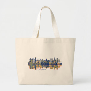Bolso De Tela Gigante Skyline de Copenhague