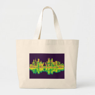 Bolso De Tela Gigante Skyline de Madrid España
