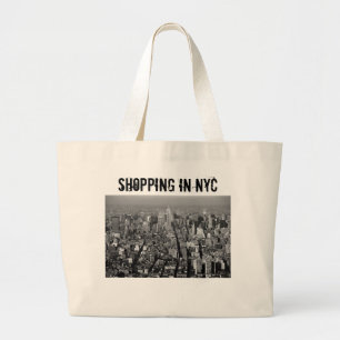 Bolso De Tela Gigante Skyline USA en Nueva York, 1987
