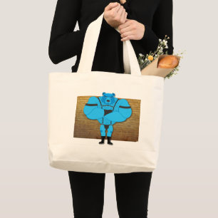 Bolso De Tela Gigante SlipperyJoe's gay musculoso oso dibujo tanga cuero