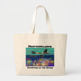 Bolso De Tela Gigante Snack negro de prueba de agua GRNC