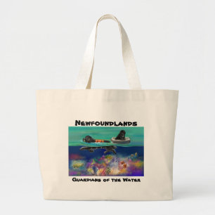 Bolso De Tela Gigante Snack negro de prueba de agua GRNC