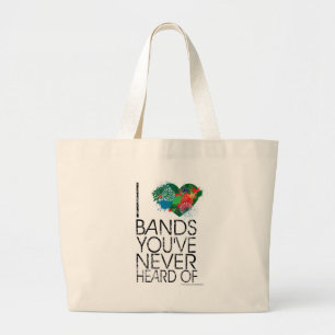 Bolso De Tela Gigante Snob de la música