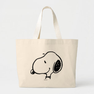 Bolso De Tela Gigante Snoopy Smile Giggle Laugh
