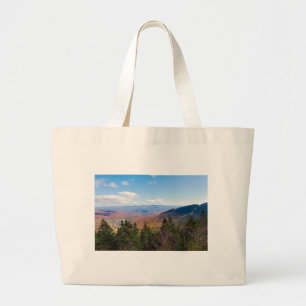 Bolso De Tela Gigante sobre monte mansfield mirando a stowe