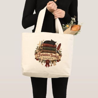 Bolso De Tela Gigante Sociedad de Libros Prohibidos Libros Prohibidos