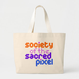 Bolso De Tela Gigante Sociedad del Píxel Sagrado