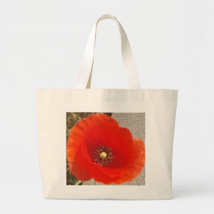 Bolso De Tela Gigante Sola amapola