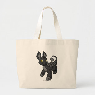 Bolso De Tela Gigante Sombra de Bori