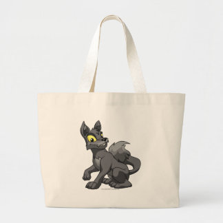 Bolso De Tela Gigante Sombra de Lupe