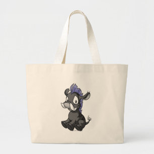 Bolso De Tela Gigante Sombra de Moehog