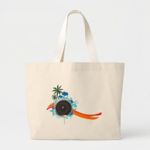 Bolso De Tela Gigante Sonido del verano - altavoz de DJ de la música de
